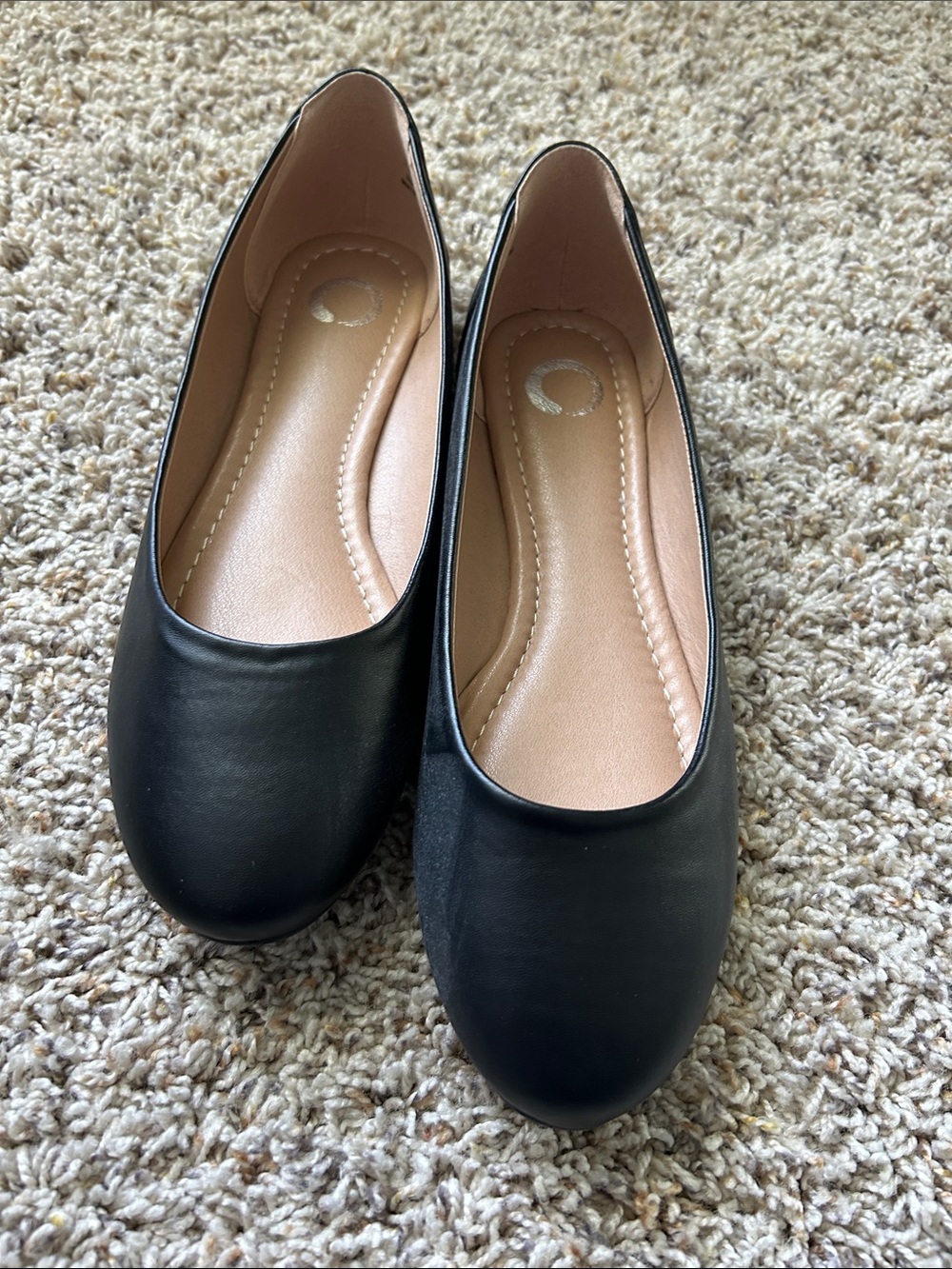 Classic Black Women's Ballet Flats - Comfortable Everyday Shoes